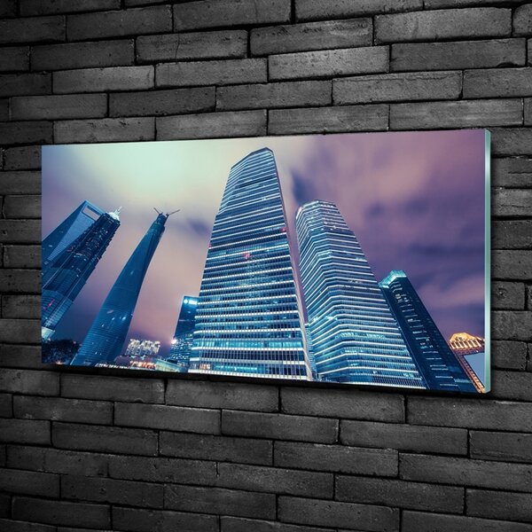 Foto obraz skleněný horizontální Mrakodrap osh-77931436