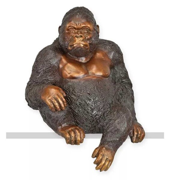 Bronzová socha - Gorilla