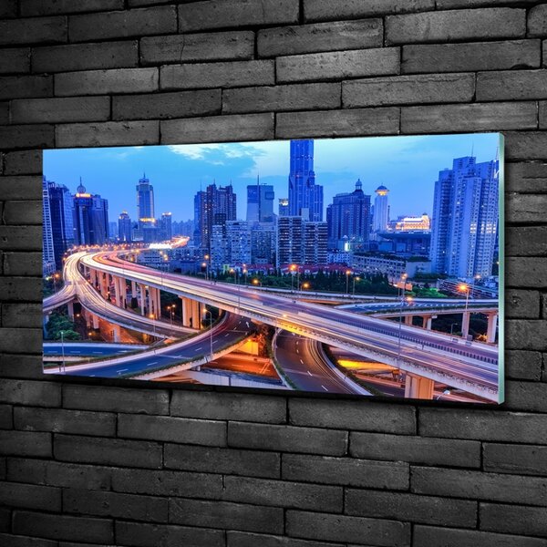 Foto obraz sklo tvrzené Viadukt osh-78087242