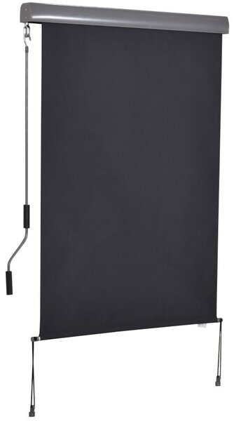 Molavo Vertikální markýza na zastínění terasy 100 x 140 cm | černá
