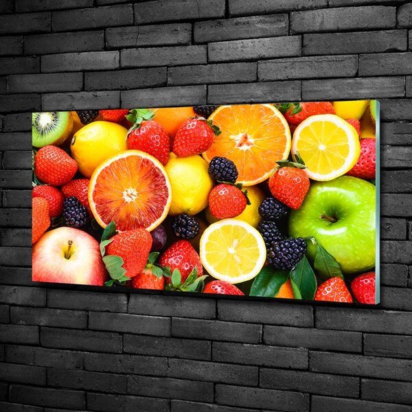 Foto obraz skleněný horizontální Barevné ovoce osh-78097722