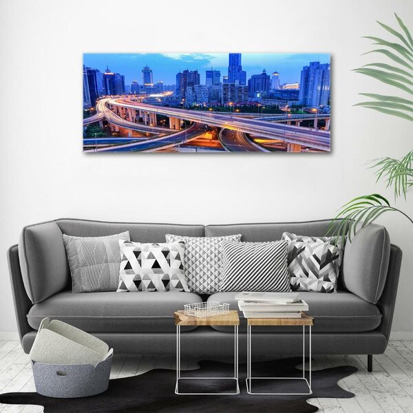 Foto obraz sklo tvrzené Viadukt osh-78087242