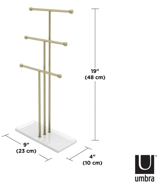 Kovový stojan na šperky Trigem – Umbra