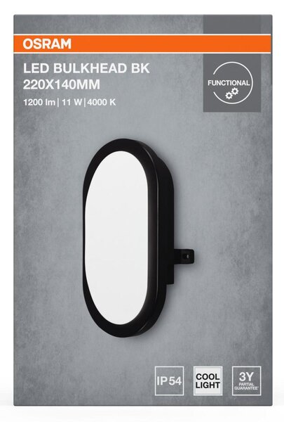 LEDVANCE LED nástěnné svítidlo Bulkhead 11 W 4000 K IP54