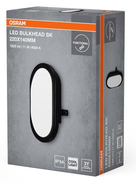 LEDVANCE LED nástěnné svítidlo Bulkhead 11 W 4000 K IP54