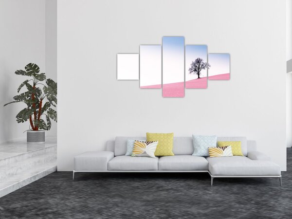 Obraz - Růžový sen (125x70 cm)