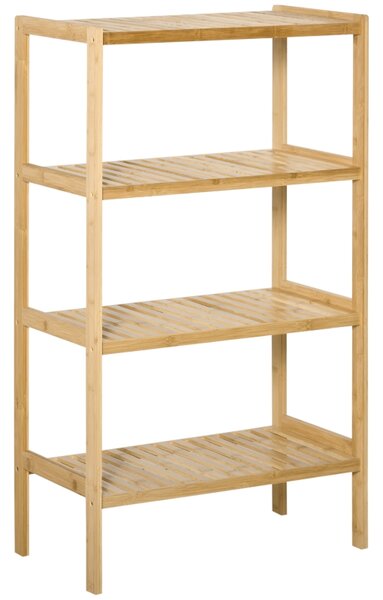 Bambusový regál 4 police 62 x 33 x 112 cm 838-205