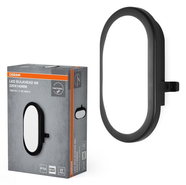 LEDVANCE LED nástěnné svítidlo Bulkhead 11 W 4000 K IP54