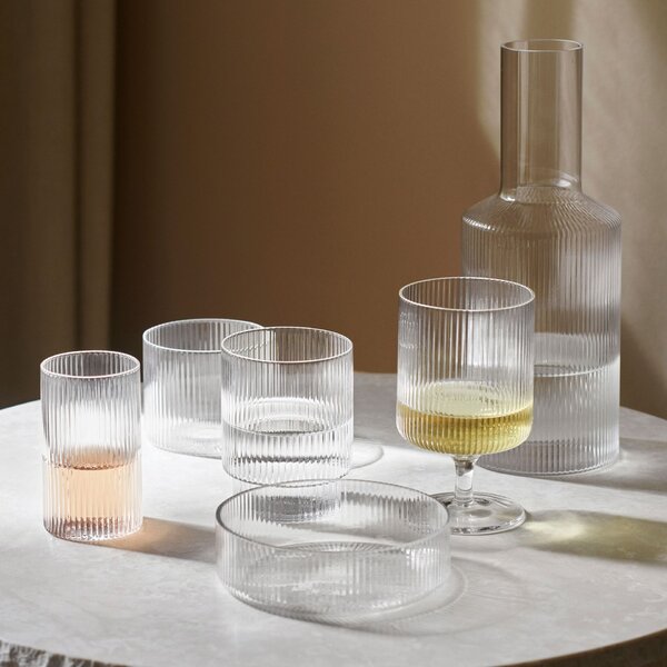 Sklenice na víno Ripple Clear 270 ml – set 2 ks