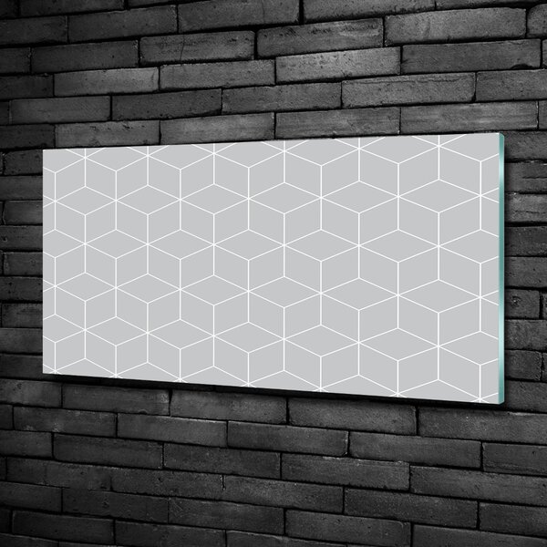 Moderní skleněný obraz z fotografie Geometrické pozadí osh-79094648