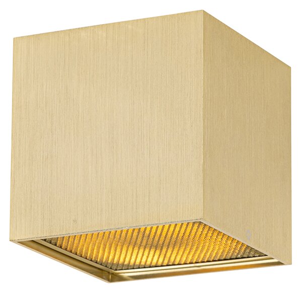 Designové bodové světlo zlaté - Box Honey