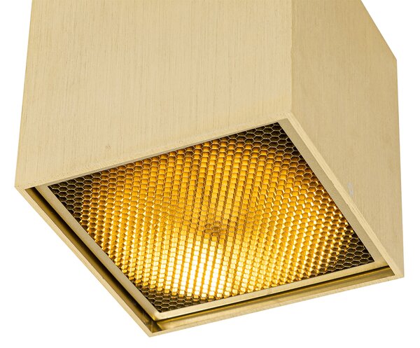 Designové bodové světlo zlaté - Box Honey