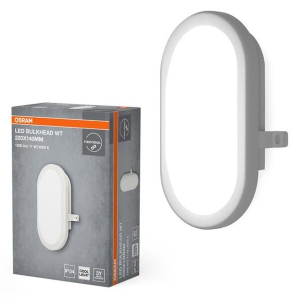 LEDVANCE LED nástěnné svítidlo Bulkhead 11 W 4000 K IP54
