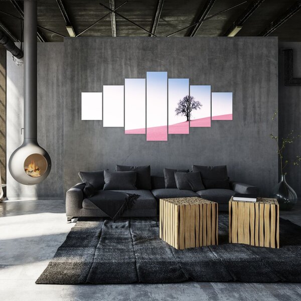 Obraz - Růžový sen (210x100 cm)