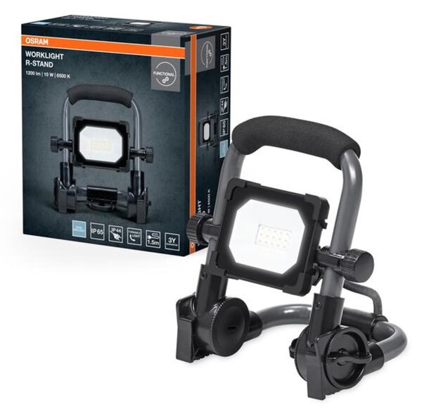 LEDVANCE LED pracovní reflektor R-Stand 10 W 220-240 V 6500 K IP65