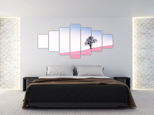 Obraz - Růžový sen (210x100 cm)
