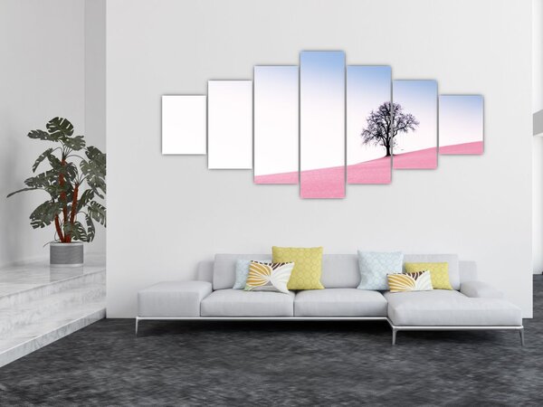 Obraz - Růžový sen (210x100 cm)