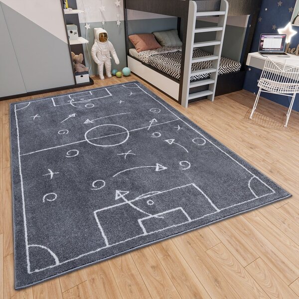 Tmavě šedý dětský koberec 120x170 cm Gameplan – Hanse Home