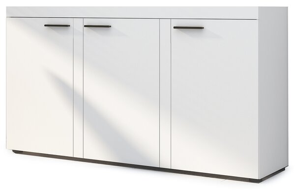 Obývací stěna Rumba + komoda 3F | 270 cm + 148,8 cm | bílá