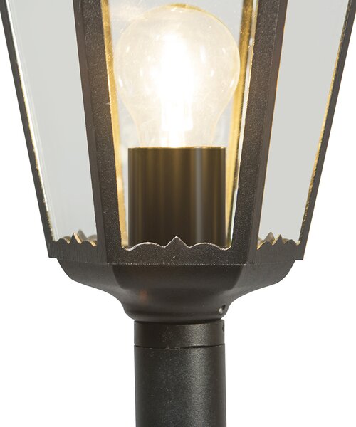 Klasická venkovní stojací lampa černá 170 cm IP44 - New Orleans 1
