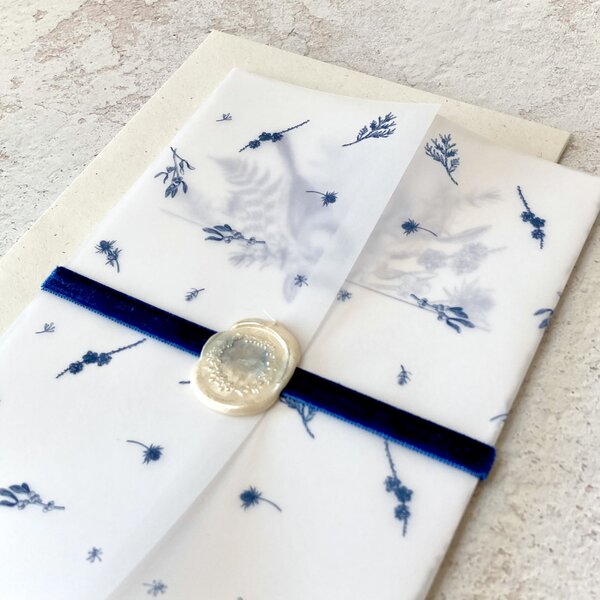 Spring Studio Vánoční blahopřání vánoční Sýkorka