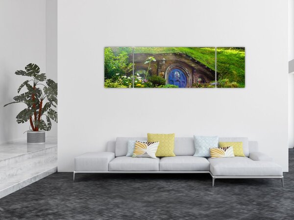 Obraz - Hobitín (170x50 cm)