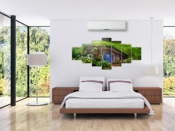 Obraz - Hobitín (210x100 cm)
