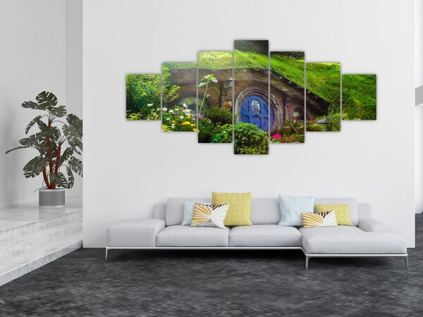 Obraz - Hobitín (210x100 cm)