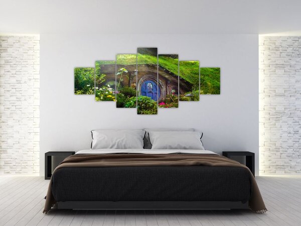 Obraz - Hobitín (210x100 cm)