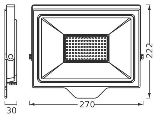 LEDVANCE LED reflektor Floodlight Essential 100 W 4000 K 220-240 V IP65