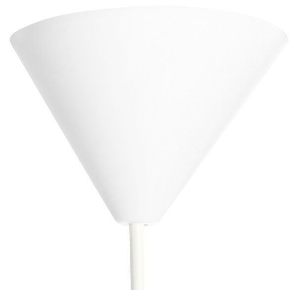 Závěsná lampa GUACARA Krémově bílá
