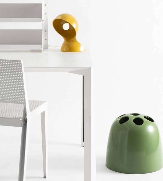 Artemide Stolní lampa Dalù, žlutá, výška 26 cm, E14, Žlutá / oranžová, Obývací pokoj / jídelna, Plast, Design