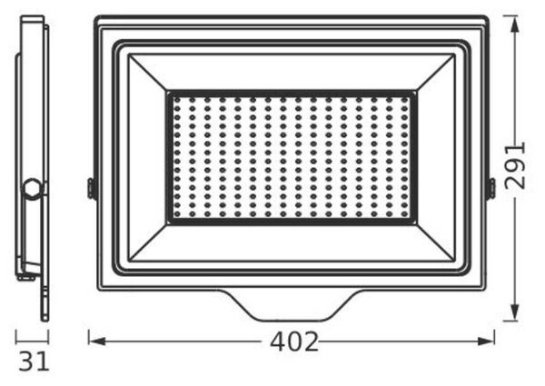 LEDVANCE LED reflektor Floodlight Essential 200 W 4000 K 220-240 V IP65