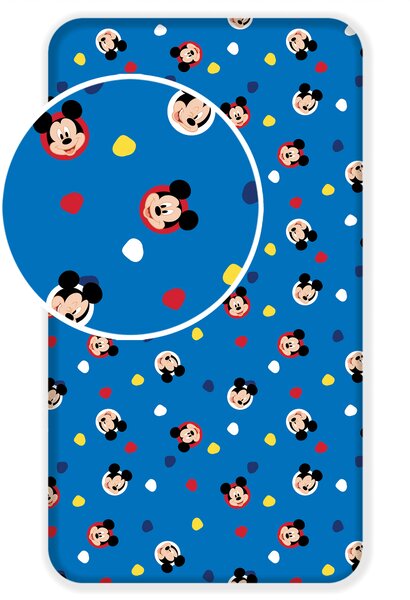 Jerry Fabrics prostěradlo Mickey 004 Hello, 90x200 cm