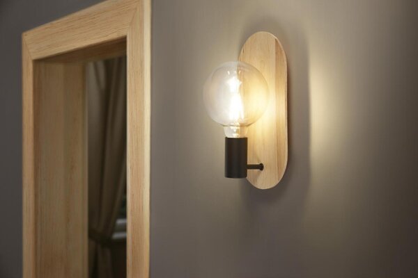 LEDVANCE nástěnné svítidlo Decor Wood E27 220-240 V