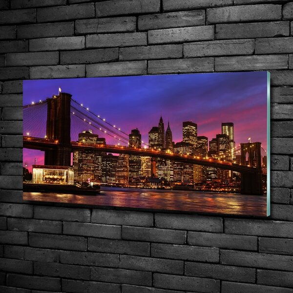 Foto obraz sklo tvrzené Manhattan západ osh-80459106