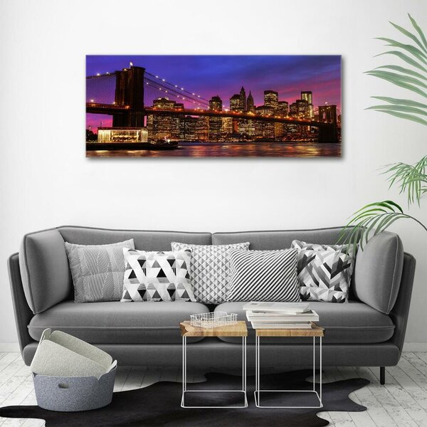 Foto obraz sklo tvrzené Manhattan západ osh-80459106
