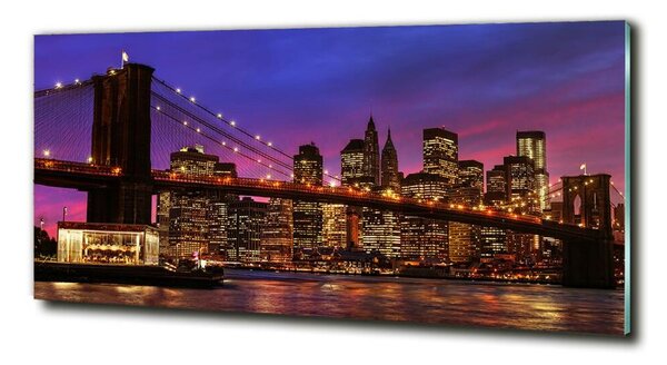 Foto obraz sklo tvrzené Manhattan západ osh-80459106