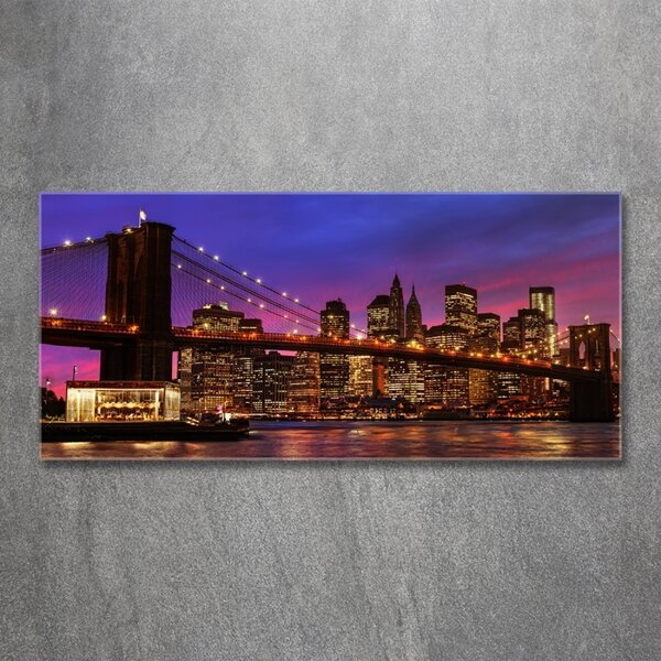 Foto obraz sklo tvrzené Manhattan západ osh-80459106