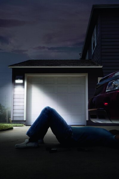 LEDVANCE solární LED reflektor ENDURA Flood Double Sensor 2,9 W 380 lm 3000 K stmívatelný s čidlem