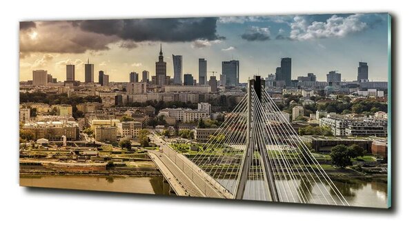 Fotoobraz skleněný na stěnu do obýváku Varšava Polsko osh-80613896