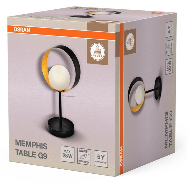 LEDVANCE stolní lampa Decor Memphis G9 220-240 V