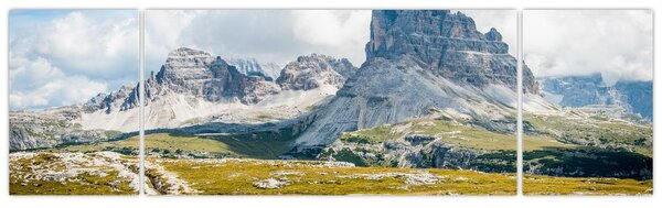 Obraz - Italské Dolomity (170x50 cm)