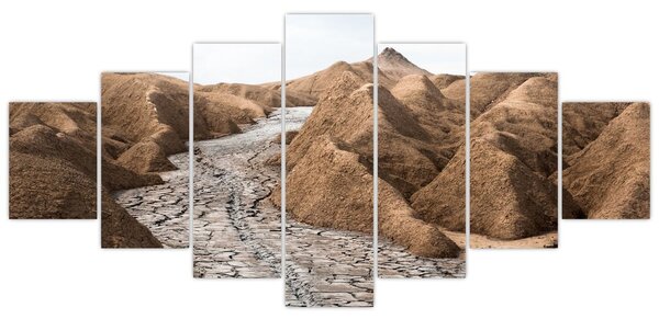 Obraz - Rumunská vulkána (210x100 cm)