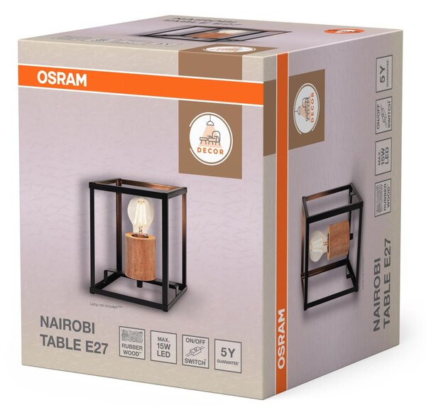 LEDVANCE stolní svítidlo Decor Nairobi E27 220-240 V