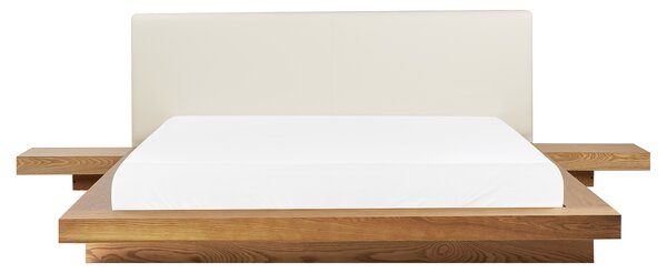 Postel ZEN 160 x 200 cm Přírodní jasan