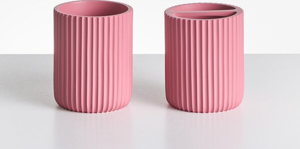 5dílná sada koupelnových doplňků CAMANA Růžová