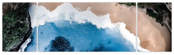 Obraz pláže Nusa Penida, Indonésie (170x50 cm)