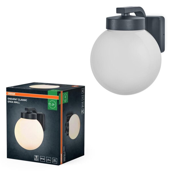 LEDVANCE venkovní nástěnné svítidlo Endura Classic Erda E27 220-240 V IP54