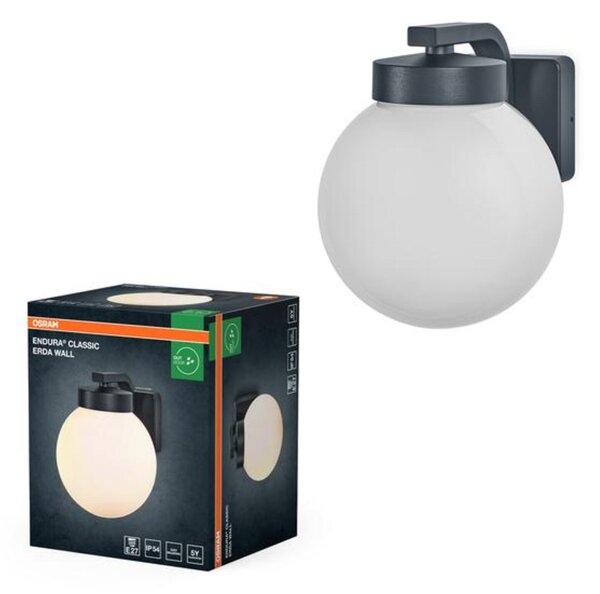 LEDVANCE venkovní nástěnné svítidlo Endura Classic Erda E27 220-240 V IP54